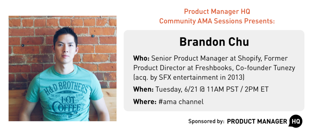 PMHQ Community AMA Sessions - Brandon Chu